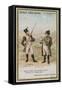 Chocolat Guerin-Boutron Trade Card, Historic Words Series-null-Framed Stretched Canvas