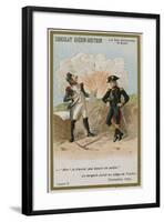 Chocolat Guerin-Boutron Trade Card, Historic Words Series-null-Framed Giclee Print