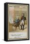 Chocolat Guerin-Boutron Trade Card, Historic Words Series-null-Framed Stretched Canvas