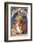 Chocolat Ideal en Poudre Soluble-Alphonse Mucha-Framed Premium Giclee Print