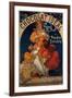 Chocolat Ideal Vintage Poster - Europe-Lantern Press-Framed Art Print