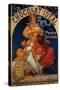 Chocolat Ideal Vintage Poster - Europe-Lantern Press-Stretched Canvas