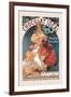 Chocolat Ideal-Alphonse Mucha-Framed Art Print