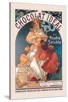 Chocolat Ideal-Alphonse Mucha-Stretched Canvas