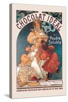 Chocolat Ideal-Alphonse Mucha-Stretched Canvas