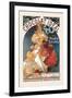 Chocolat Ideal-Alphonse Mucha-Framed Art Print