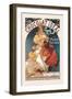 Chocolat Ideal-Alphonse Mucha-Framed Art Print