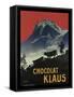 Chocolat Klaus Mountains Switzerland 1910-null-Framed Stretched Canvas