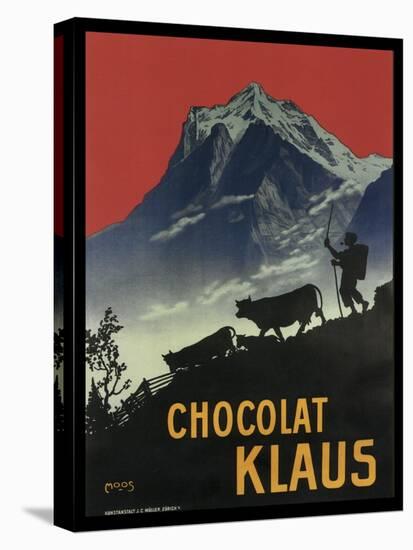 Chocolat Klaus Mountains Switzerland 1910-null-Stretched Canvas