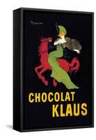 Chocolat Klaus-Leonetto Cappiello-Framed Stretched Canvas