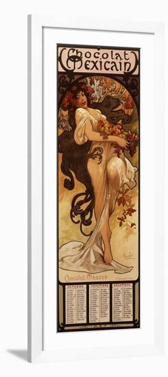 Chocolat Masson, 1897-Alphonse Mucha-Framed Giclee Print