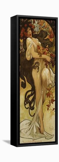 Chocolat Masson - Spring-Alphonse Mucha-Framed Stretched Canvas