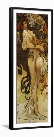 Chocolat Masson - Spring-Alphonse Mucha-Framed Giclee Print