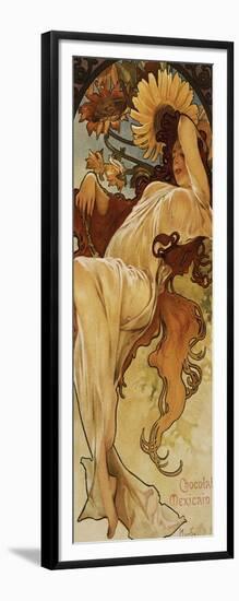 Chocolat Masson - Winter-Alphonse Mucha-Framed Giclee Print