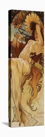 Chocolat Masson - Winter-Alphonse Mucha-Stretched Canvas