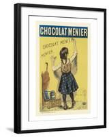 Chocolat Menier-Firmin Etienne Bouisset-Framed Art Print