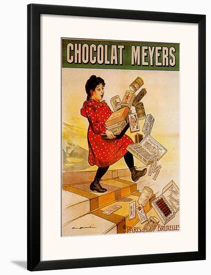 Chocolat Meyers-Firmin Etienne Bouisset-Framed Art Print