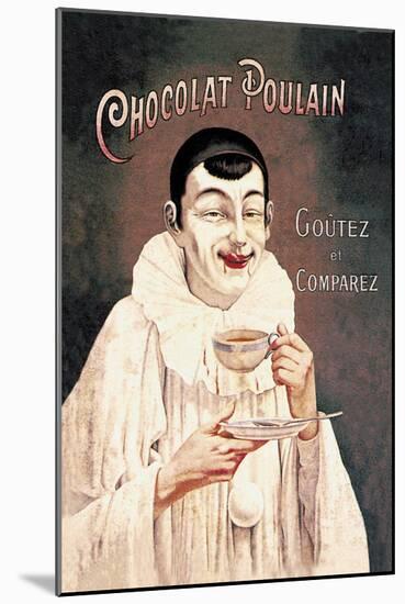 Chocolat Poulain: Taste and Compare-null-Mounted Art Print