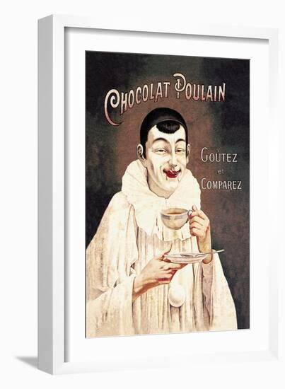 Chocolat Poulain: Taste and Compare-null-Framed Art Print