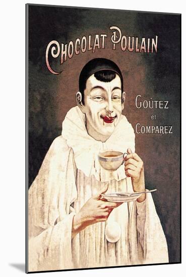 Chocolat Poulain: Taste and Compare-null-Mounted Art Print