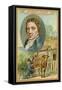 Chocolat Poulain Trade Card, Edward Jenner-null-Framed Stretched Canvas