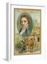 Chocolat Poulain Trade Card, Edward Jenner-null-Framed Giclee Print