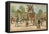 Chocolat Poulain Trade Card-null-Framed Stretched Canvas