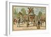 Chocolat Poulain Trade Card-null-Framed Giclee Print