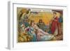 Chocolat Poulain Trade Card-null-Framed Giclee Print