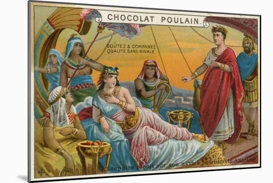 Chocolat Poulain Trade Card-null-Mounted Giclee Print