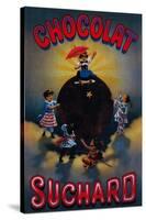 Chocolat Suchard Vintage Poster - Europe-Lantern Press-Stretched Canvas