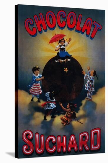 Chocolat Suchard Vintage Poster - Europe-Lantern Press-Stretched Canvas