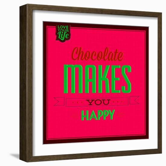 Chocolate 1-Lorand Okos-Framed Art Print