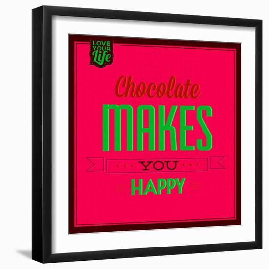 Chocolate 1-Lorand Okos-Framed Art Print