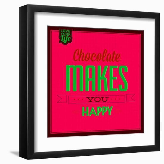 Chocolate 1-Lorand Okos-Framed Art Print