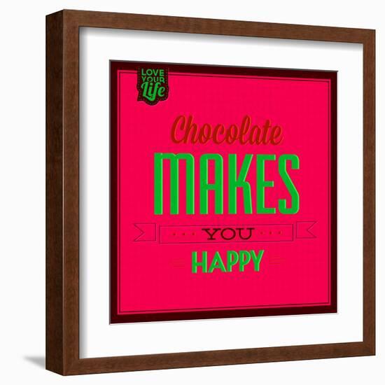 Chocolate 1-Lorand Okos-Framed Art Print