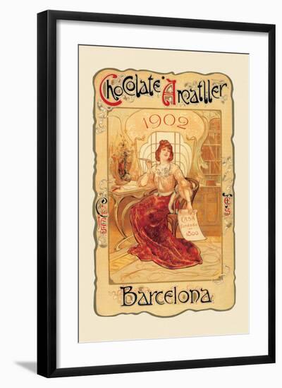 Chocolate Amatller: Barcelona, 1902-null-Framed Art Print