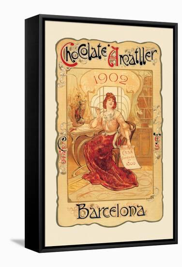 Chocolate Amatller: Barcelona, 1902-null-Framed Stretched Canvas