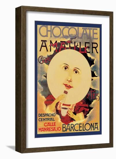 Chocolate Amatller: Barcelona-null-Framed Art Print