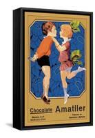 Chocolate Amatller: Barcelona-null-Framed Stretched Canvas