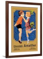 Chocolate Amatller: Barcelona-null-Framed Art Print