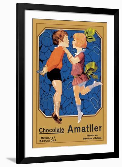 Chocolate Amatller: Barcelona-null-Framed Art Print