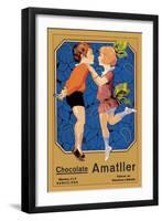 Chocolate Amatller: Barcelona-null-Framed Art Print