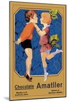 Chocolate Amatller: Barcelona-null-Mounted Art Print