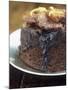 Chocolate and Orange Sponge Pudding-null-Mounted Photographic Print