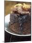 Chocolate and Orange Sponge Pudding-null-Mounted Photographic Print