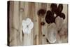 Chocolate and Silver-Sloane Addison  -Stretched Canvas