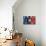 Chocolate Brownie Cake with Flag of France for Pray for Paris Concept-Just_One_Pic-Photographic Print displayed on a wall