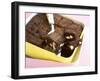 Chocolate Brownies in a Box-Dave King-Framed Photographic Print