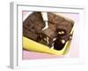 Chocolate Brownies in a Box-Dave King-Framed Photographic Print